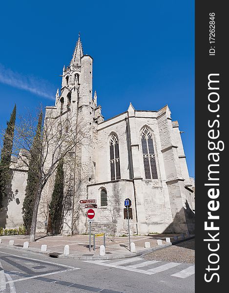 Saint Pierre Church located at Avignon, France. Saint Pierre Church located at Avignon, France