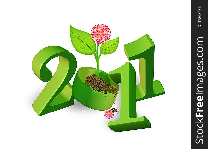 2011 Natural Green Background