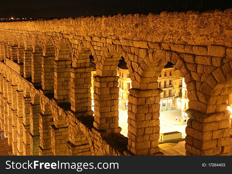 Roman Aqueduct at Segovia