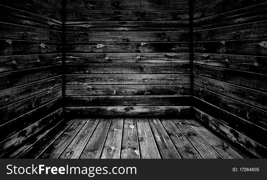 Vintage rustic house interior, wood texture background. Vintage rustic house interior, wood texture background