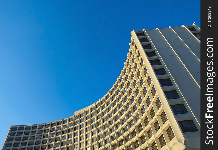 Curved Building Facade