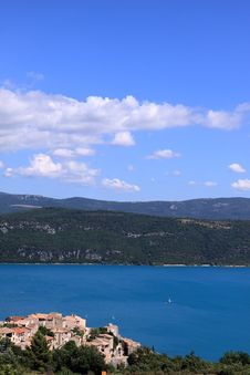 Lac De Sainte-Croix Stock Image Lac De Sainte-Croix Stock Image
