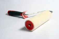 Paint Roller Stock Photography