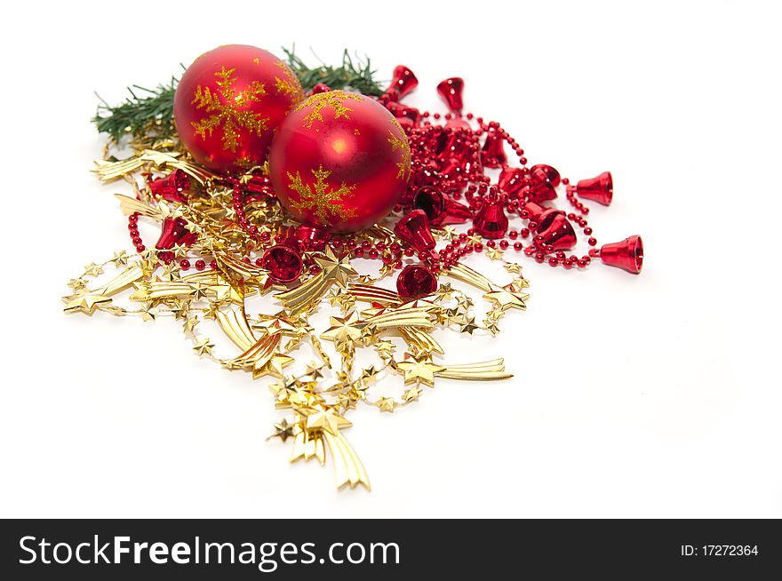 Isolated ornament for Christmas tree