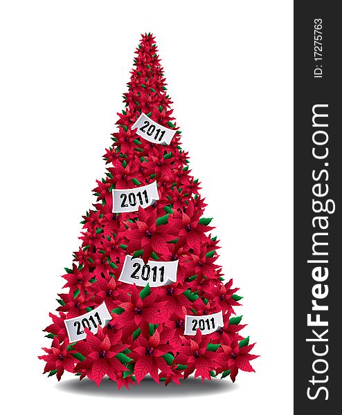 2011 new year decoration tree