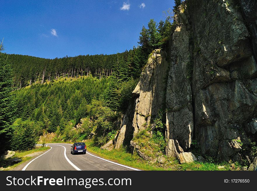 Road In The Mountains - Transfagarasan