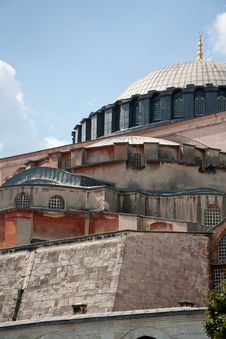 Fragment Of Santa Sofia Wall Royalty Free Stock Photos Fragment Of Santa Sofia Wall Royalty Free Stock Photos