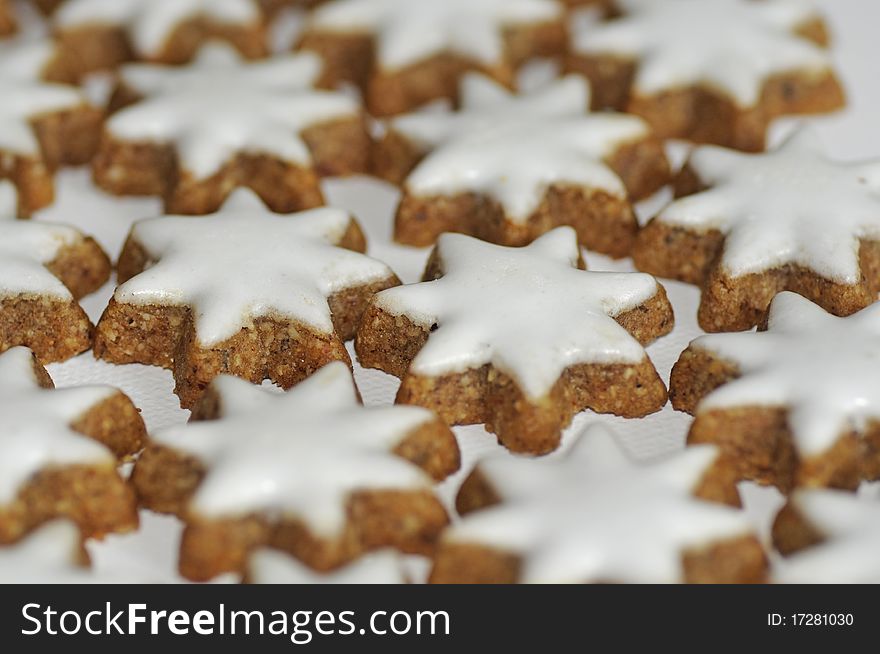 Some sweet Christmas cookies (stars)