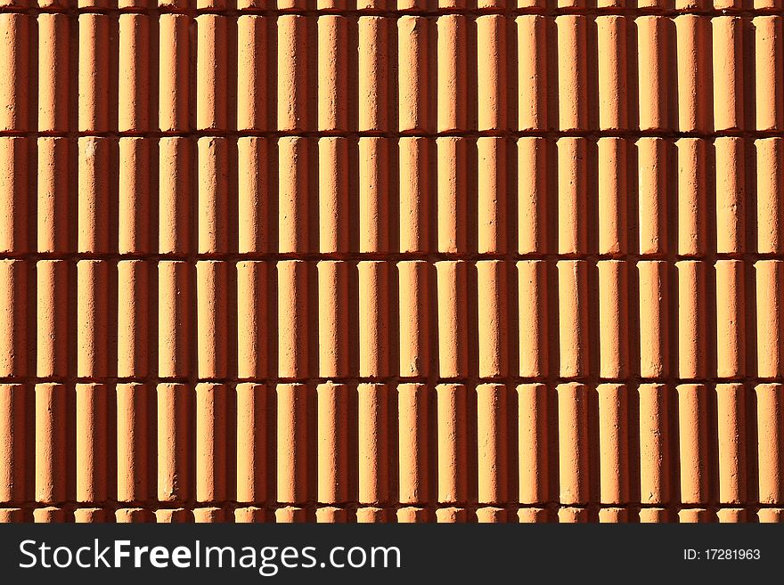 Wave brick walls