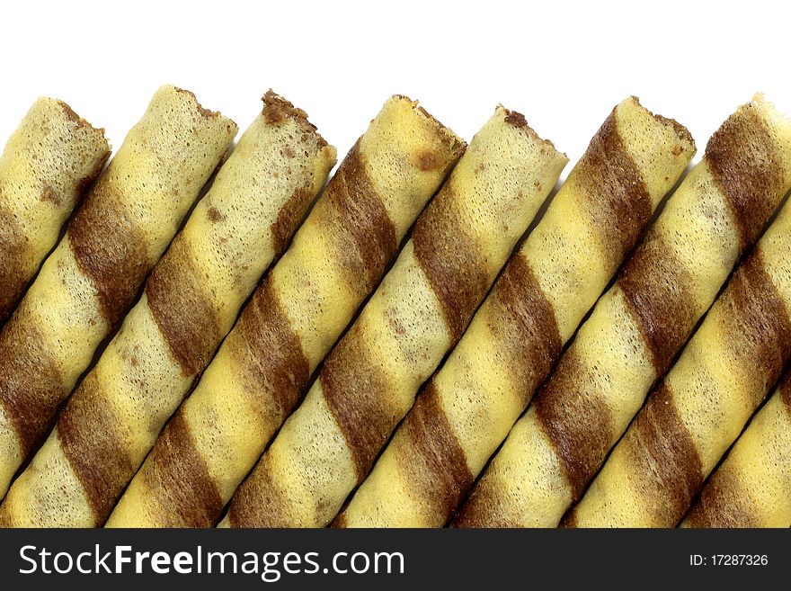 Breakfast cookies isolated on a white background