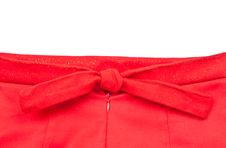 Red Textile Royalty Free Stock Photography