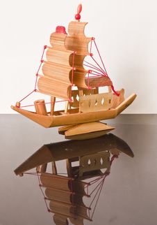 Ship Model Stock Photography