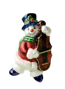 New Year S Toy Snowman Royalty Free Stock Photo