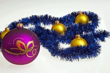 Christmas Glass Ball Royalty Free Stock Photo Christmas Glass Ball Royalty Free Stock Photo