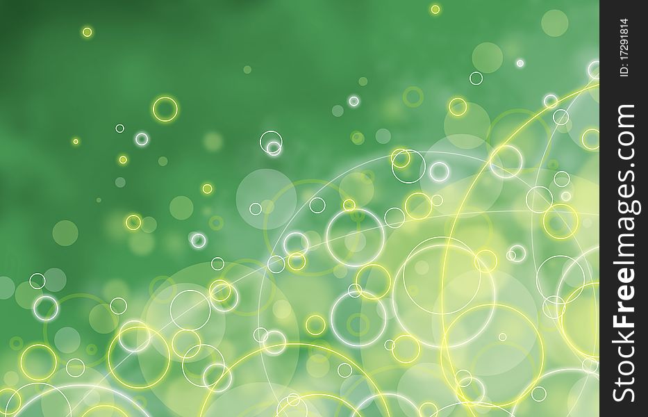 Abstract Green Background