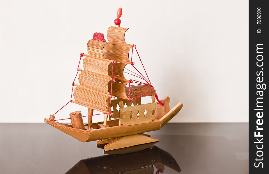 Ship model handmade in thailand