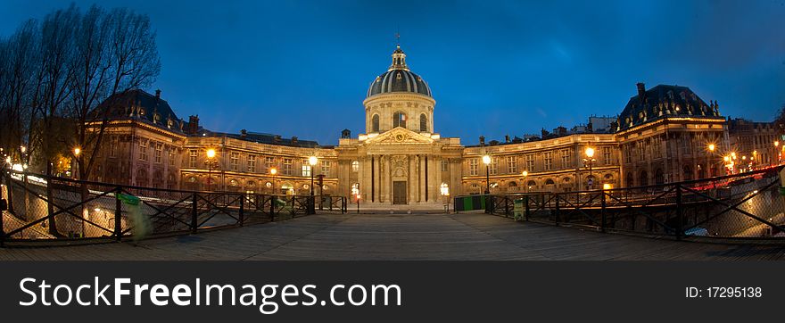 French Institute By Night - Paris