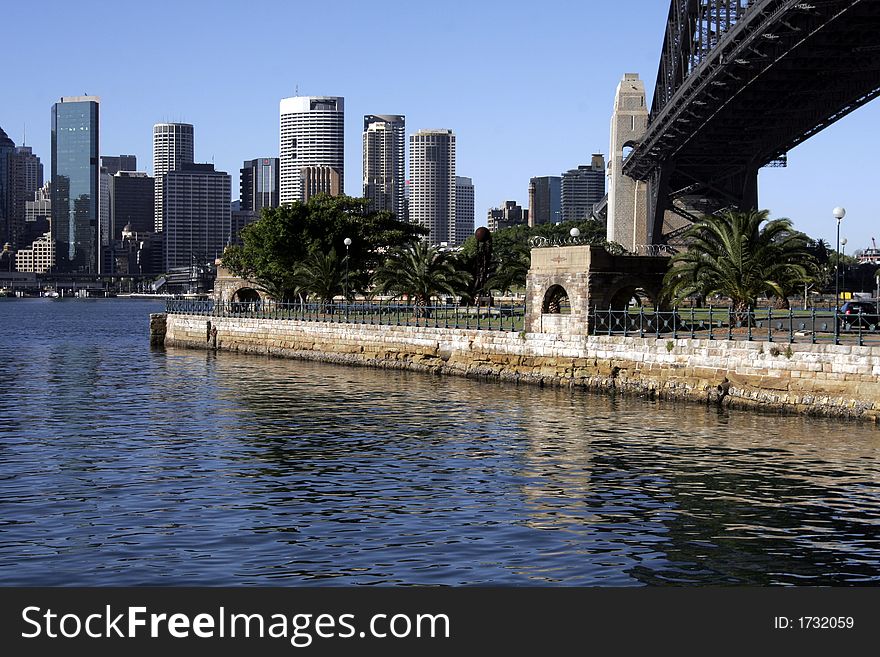 Under The Sydney Harbour Bridge, Australia