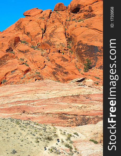 Mountains at red rock canyon. Mountains at red rock canyon