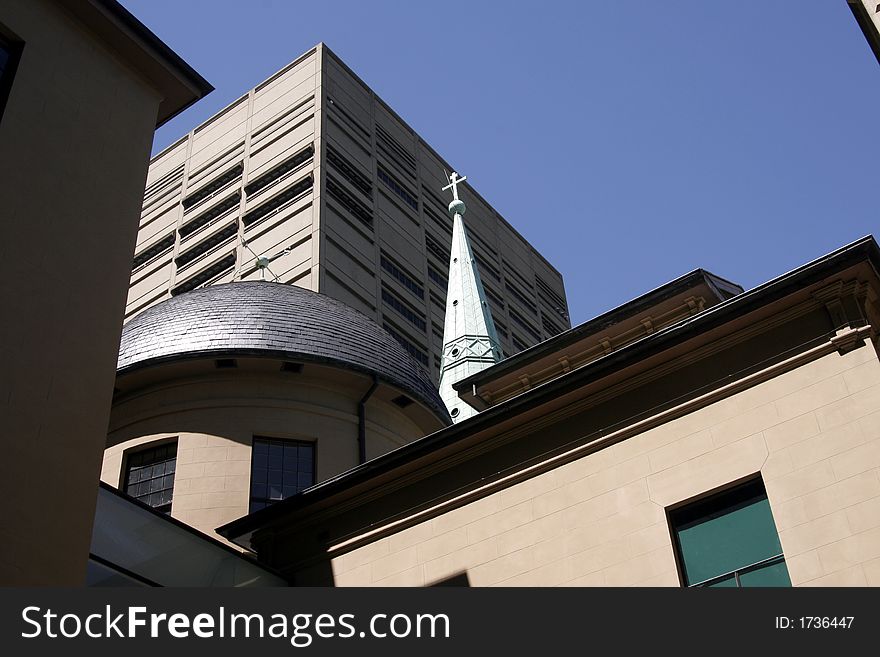 Tall Urban City Building, Cityscape In Sydney, Australia. Tall Urban City Building, Cityscape In Sydney, Australia