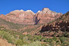 Zion NP Royalty Free Stock Image
