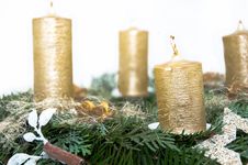 Advent Wreath Royalty Free Stock Photo Advent Wreath Royalty Free Stock Photo