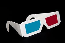 3D Glasses Stock Images