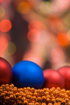 Colored Decoration For Christmas Royalty Free Stock Photos Colored Decoration For Christmas Royalty Free Stock Photos