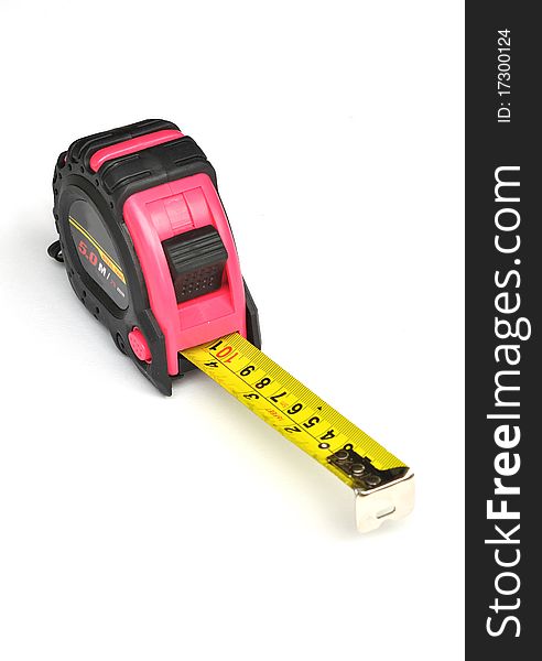 Pink Steel Tape Measure