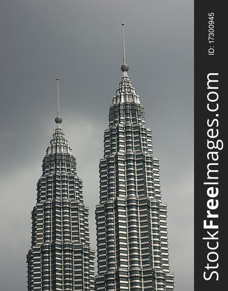 The Petronas Twin Towers, Kuala Lumpur City Centre. The Petronas Twin Towers, Kuala Lumpur City Centre