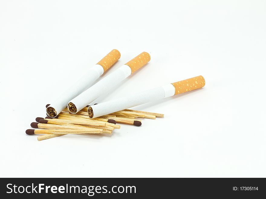 Cigarette And Matches