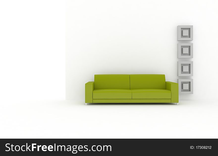 Green interior composition