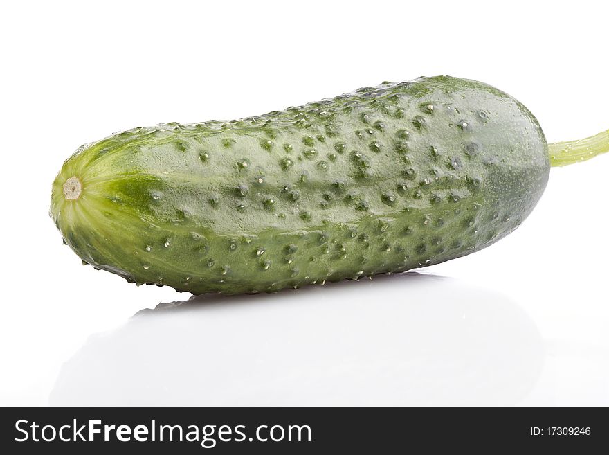Cucumber isolated on white background. Cucumber isolated on white background.