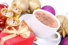 Hot Chocolate And Cinnamon Cookies Stock Photo Hot Chocolate And Cinnamon Cookies Stock Photo