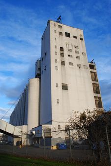 Grain Elevator Royalty Free Stock Image Grain Elevator Royalty Free Stock Image