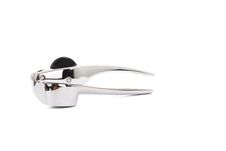 Garlic Press Isolated On White Stock Image Garlic Press Isolated On White Stock Image