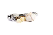 Garlic Press Isolated On White Royalty Free Stock Photo Garlic Press Isolated On White Royalty Free Stock Photo
