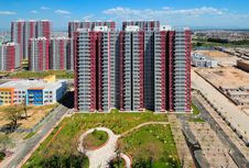Beijing City Residential Building Stock Photo Beijing City Residential Building Stock Photo