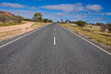Australian Road Stock Photo