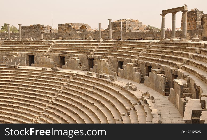 Amphitheatre Auditorium, Bosra