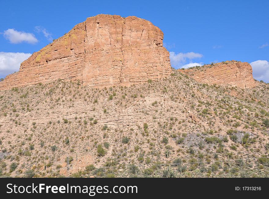 Scenic Apache Trail in Arizona