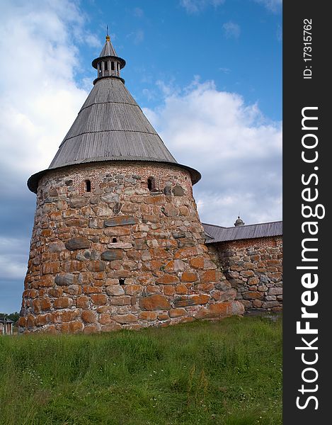 Towers Of Solovetsky Monastery