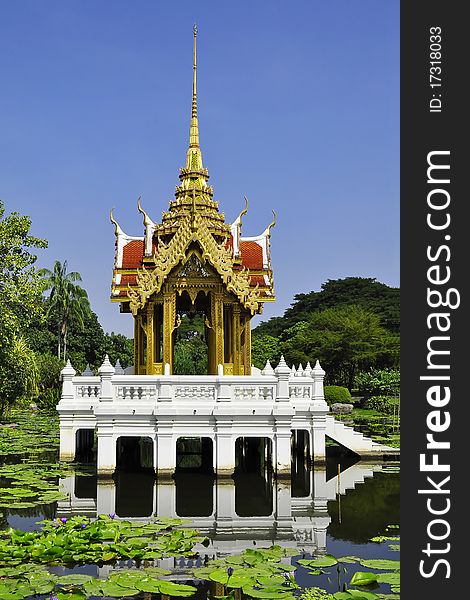 The Pagoda at Suan Luang Rama IX in Thailand