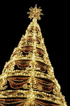 Beautiful Shining Abstract Christmas Trees Stock Photos Beautiful Shining Abstract Christmas Trees Stock Photos