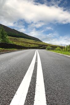 Most Asphalt Road Stock Photography Most Asphalt Road Stock Photography
