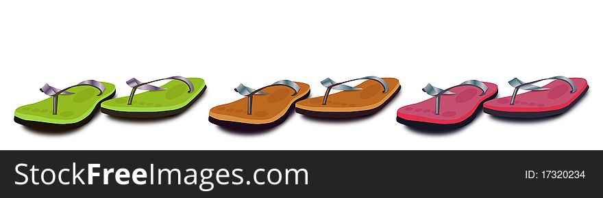 Colorful Slippers/chappals