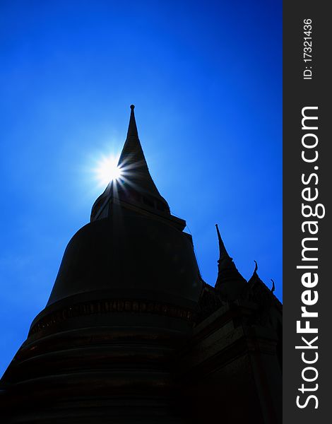 Thai Temple In Grand Palace Bangkok