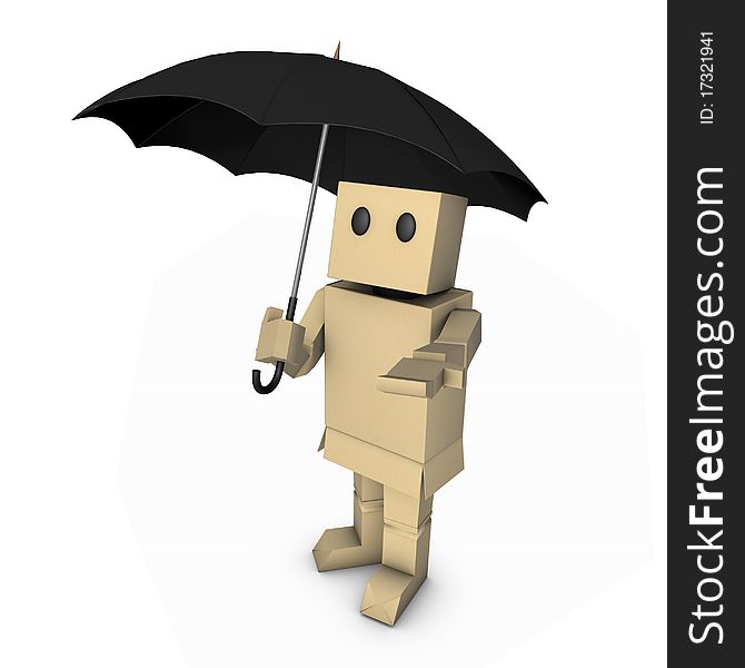 Use umbrella to represent insurance cover. Use umbrella to represent insurance cover