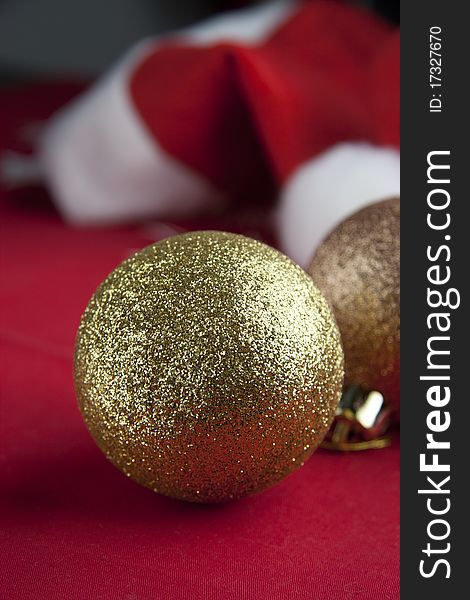 Christmas Decoration Ornaments Golden Ball