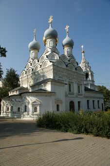 Church Of St. Nicholas In Pyzhah (1670),Moscow Royalty Free Stock Images Church Of St. Nicholas In Pyzhah (1670),Moscow Royalty Free Stock Images